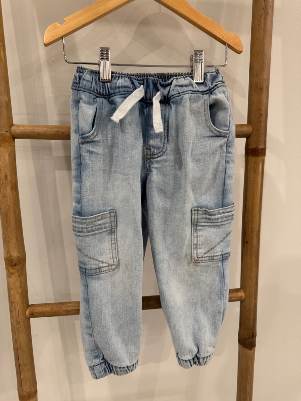 Play Condition Little Bipsy Light Wash Elastic Denim Pants